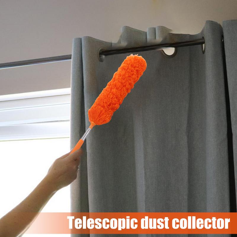 Extendable Duster Cobweb Duster With Telescoping Pole Ergonomic Cobweb Duster With Telescoping Pole Reusable Fiber Duster