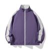 Jacket Men's Stand Collar Color Matching Spring New Casual Men's Tooling Outdoor Double-sided Wear.