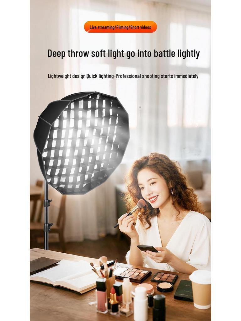 Professional Parabolic Softbox Grid for Photography & Live Streaming