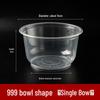 Yenuanyang 800ml Disposable Round Takeout Bowls
