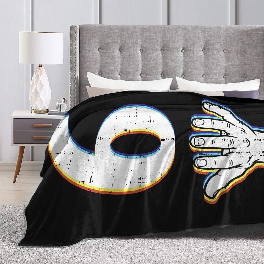 Number 6 Matching 67 Meme Halloween Blanket Quality Super Warm  Throw Blanket Winter Travel Outdoor Novelty Bedspread