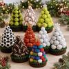 Multi-layered Crochet Christmas Tree Kit 3D Crochet Christmas Tree Handicrafts  Home Decoration