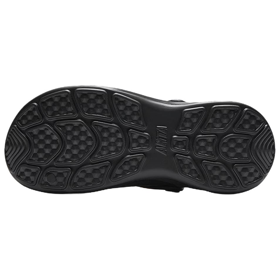 Anta EVA Soft Sole Comfortable Casual Clogs Men Footwear Basic-Black 112628513-2