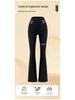 Women's High Waist Flare Yoga Pants: Hip-Lifting, Tight, Elastic, Petite Sport Fitness Wear.