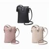 Minimalist Solid Color Design for Women, Portable Phone Bag Trendy And Versatile, Crossbody Bag Coin Purse