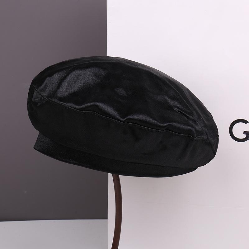 Spring and Autumn Fashion Show Face Small Beret Children Casual Big Head Circumference Painter Hat Women Newsboy Hat