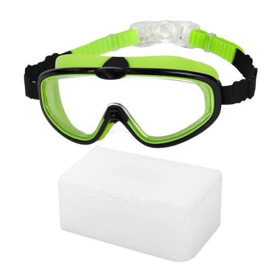 Children's Swimming Goggles Anti-Fog Waterproof Pool Glasses High-Definition Clear View Swim Goggles for Kids 6-14