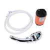 Portable Shower Pump with Temperature Display High Lift 6.5M for Outdoors Camping Hiking CarCelsiusPet Washing