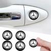 VCJ1  4Pcs Car styling Lock Keyhole Stickers Decoration Protection For Mercedes Benz C180 C200 C260 C300 W108 W124 W126 W140 W168 W169