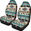 Bright Blossoms Colorful Boho Floral Print Car Seat Covers For Women,Universal Auto Front Seats Protector Fits For Car,SUV Sedan,Truck