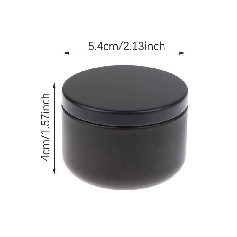 5.4Cm Portable Solid Color Mini Tin Box Tea Sealed Jar Packing Boxes Jewelry Candy Small Storage Can Coin Earring Headphones Gift Case