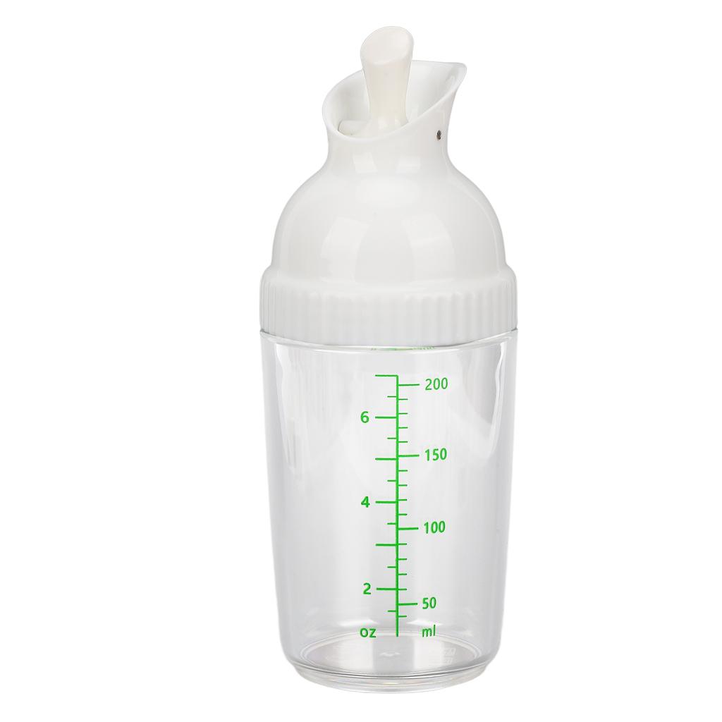 200ml Salad Dressing Shaker BPA Free Prevent Leakage Salad Dressing Jar with Lid for Kitchen