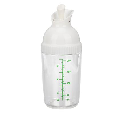 200ml Salatdressing Shaker BPA-frei Auslaufsicher Salatdressing Glas mit Deckel für die Küche