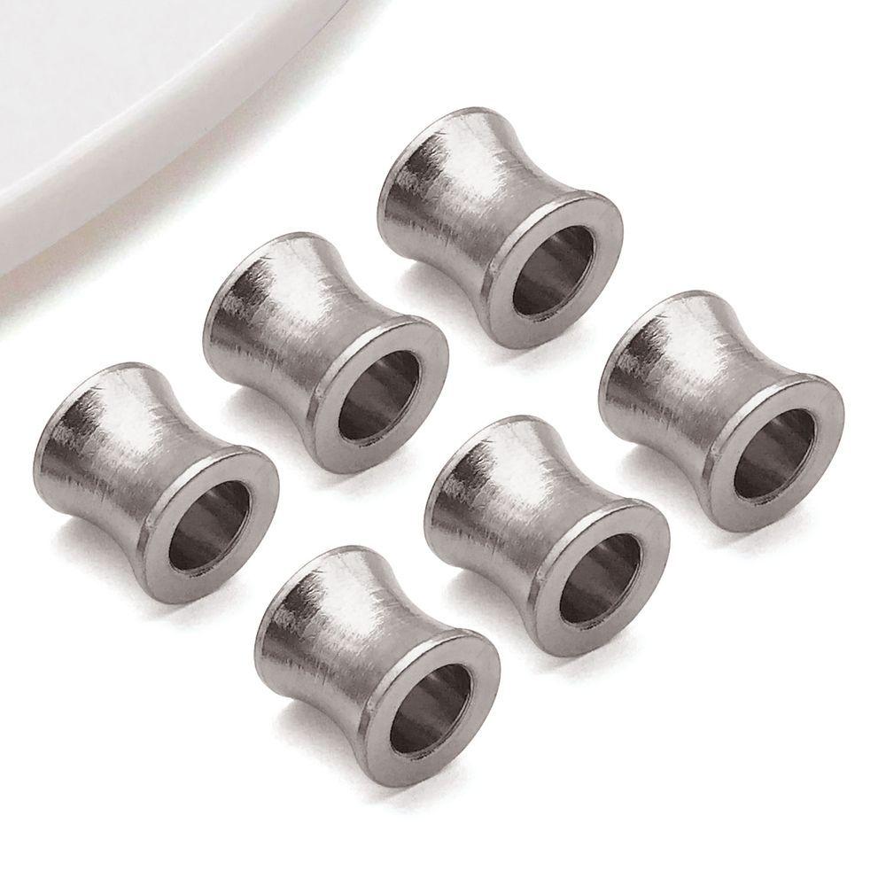 Kreuz Edelstahl Große Loch Perlen für DIY Schmuck
