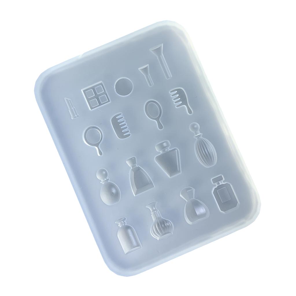 Flexible Silicone Molds Dressing Table Accessories Epoxy Resin Ornament Pendant Mould Practical Jewelry Making Tool