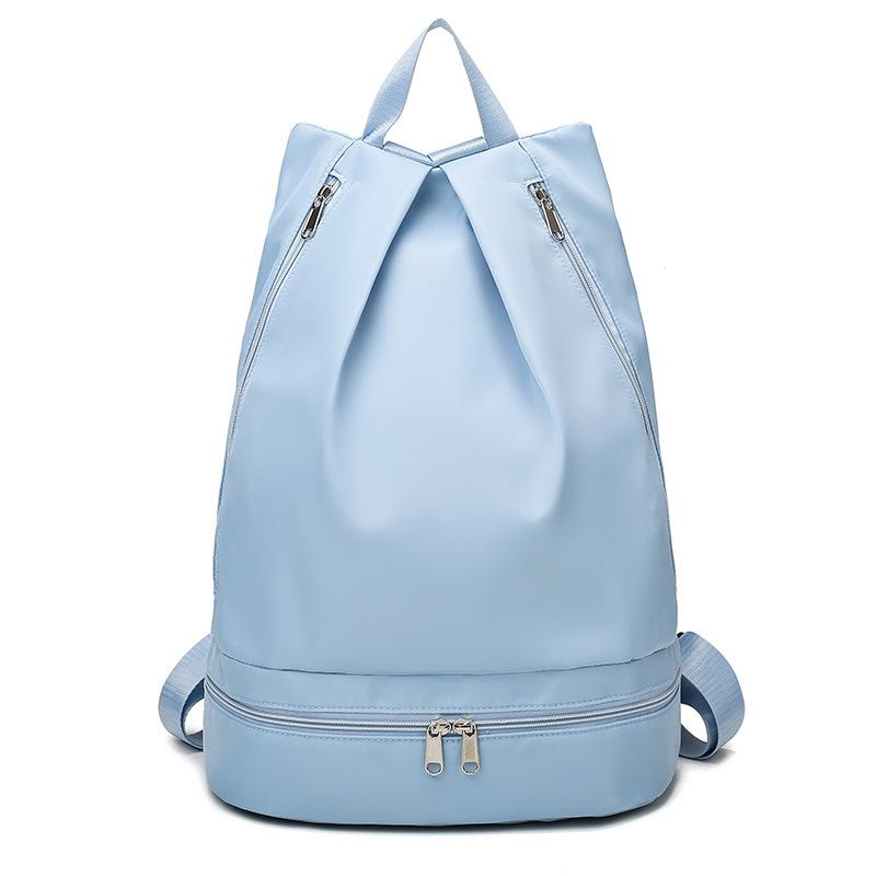 

Wet and Dry Basketball Sports Bag Simple and Lightweight Swimming Fitness Bag Large Capacity Short-distance Travel Shoulder Duffle Bag