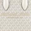 Michael Kors Mirela Small Handbag 35F2G7ZC5B 2WAYShoulder Signature White PVC Women Used