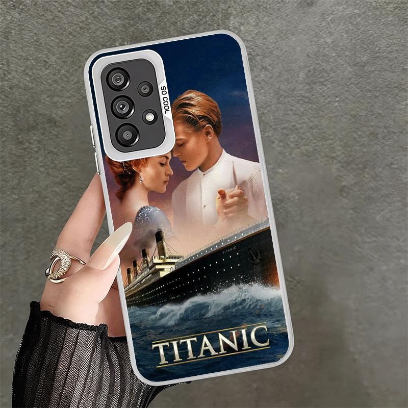 Titanic Movie Rose Jack Soft Phone Case for Samsung A17 A16 A15 A14 A13 A57 A56 A55 A54 A53 A37 A36 A35 A34 A33 A26 A25 A24 A23