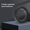 Electric Scooter Solid Tire 8.5in Cellular Anti Puncture Shock Absorbing Rubber Wheel Replacement for M365 Pro Pro2 1S
