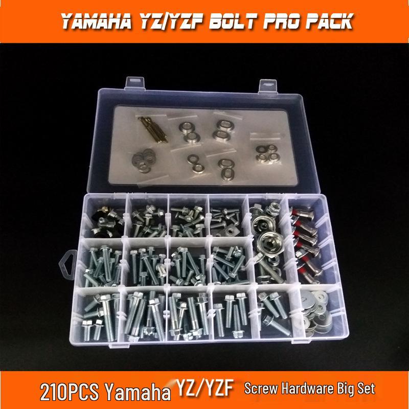 Screw Set for Yamaha Motorcycles - 190PCS/210PCS Racing Kit
