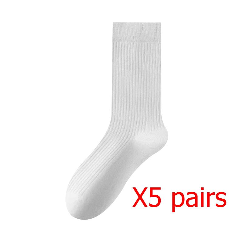 

Женские носки Зимние и осенние Новые носки средней длины Ankola Angola Красные универсальные носки 5 pairs белый