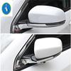 Auto Door Handle Bowl / Rearview Mirror Rubbing Protection Strip Cap Decor Cover Trim Accessories For Jeep Compass 2017 - 2024