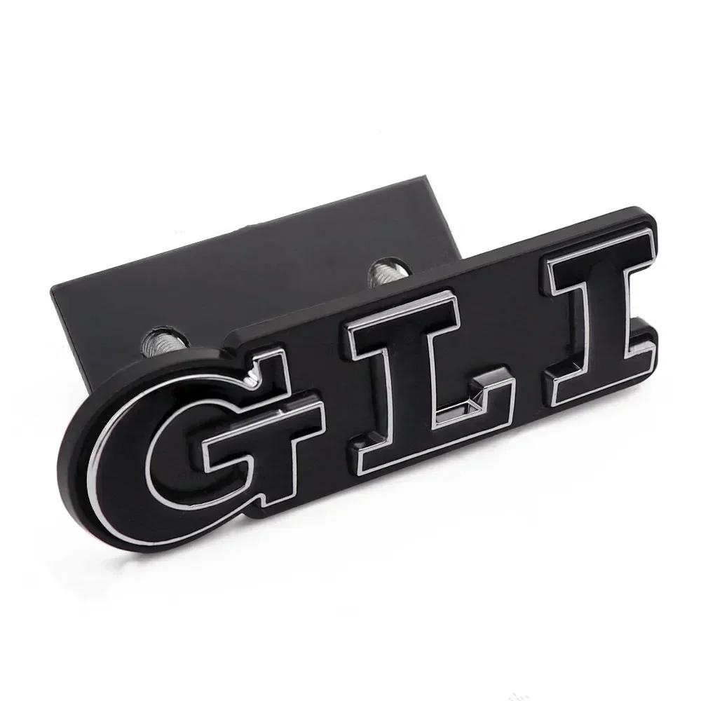 3D Metal Car Letters GLI Logo Rear Trunk Front Grill Badge Emblem Sticker Decals For Volkswagen VW Jetta MK2 MK4 MK5 MK6 MK7 MK8 zd1