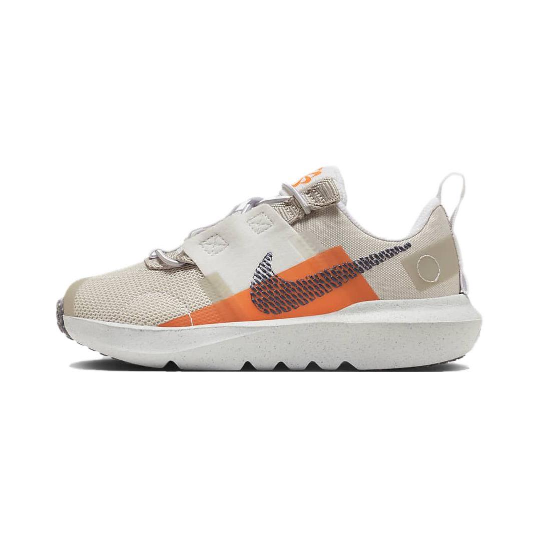 

Nike Crater Impact BP Anti Slip, Slip Resistant Low top Kids Lifestyle Shoes White Brown Children Aged 3 7 Years Old DB3552-202 35