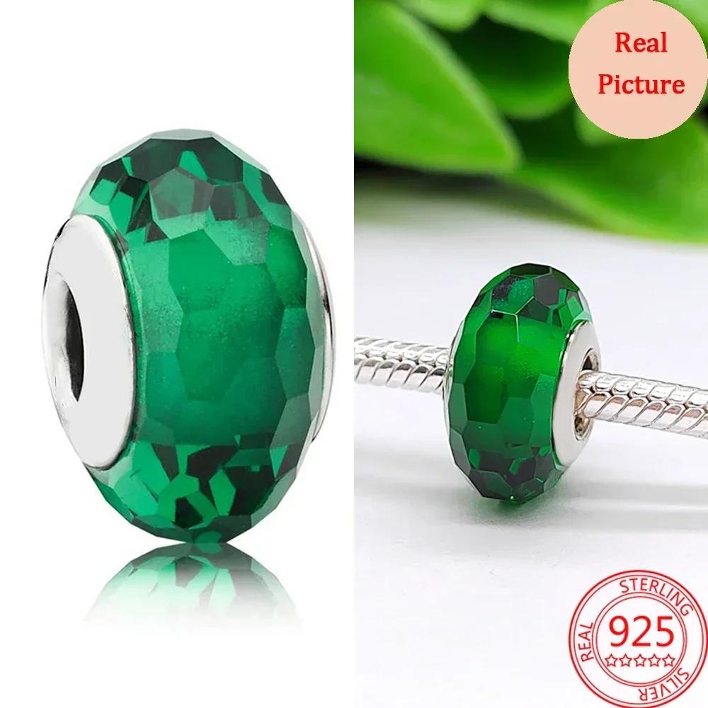 Perles en Verre de Murano Colorées Breloque Vague en Verre Perles en Verre Ondulé Charms S'adaptent aux Bracelets de Marque Bijoux en Cuivre pour Femmes Cadeau