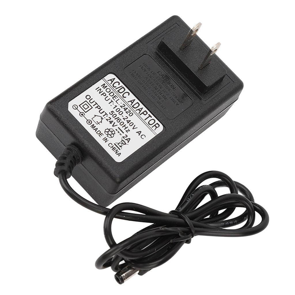 24V 2A Nail Power Adapter 48W Power Supply Adapter for LED Nail Lamp