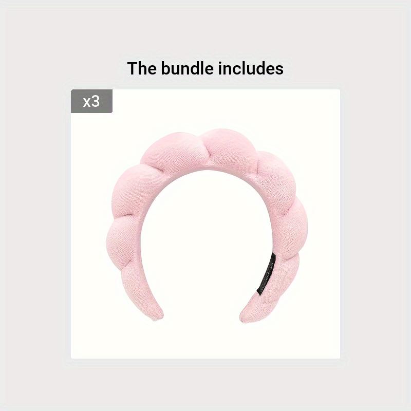 Chunky Spa Headband for Doing Your Makeup And Washing Your Face, Hair Accessories