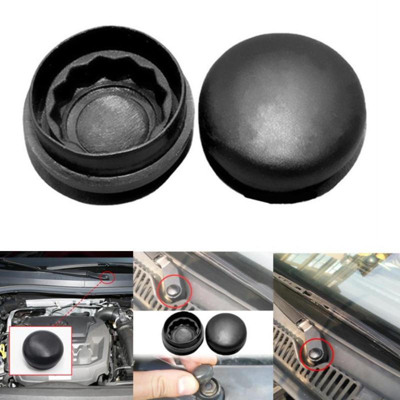 4Pcs Plastic Windshield Wiper Arm Covers 13395543 955203005 Wiper Arm Bolt Caps Durable For Golf Mk4 5 6 7 Fabia Caddy