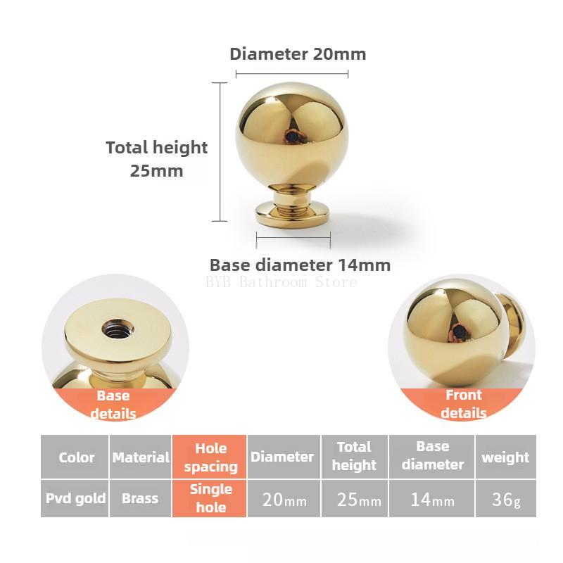 French Style Luxury Gold Kitchen Cabinet Door Handles Solid Brass Drawer Knobs Fashion Furniture Handle Hardware