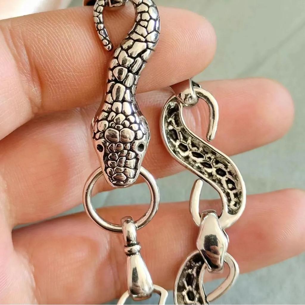 Men's Punk Jewelry Snake Bracelet Exaggerated Punk Jewelry