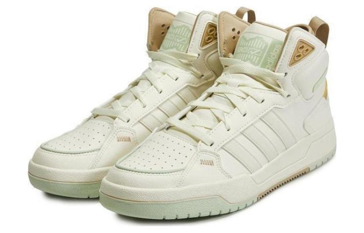 100DB Neo Adidas Neo Mid 'Beige Green Brown' HQ4556