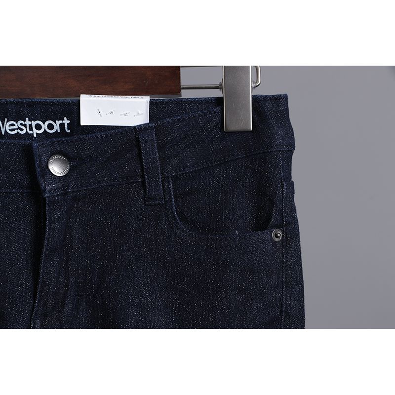 

Блестящие женские экспортные джинсы слим-фит для полных девушек Beautiful blue(Shiny) Marking code 2 approx. 26