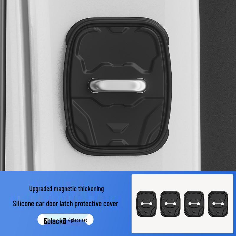 MINI Car Door Lock Anti-Collision Pad & Muting Cover