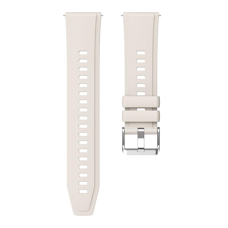 22mm Silicone Straps For Huawei Watch GT5 46 Watchband With Same Color Buckle Strap For Huawei Watch GT5 Pro 46mm
