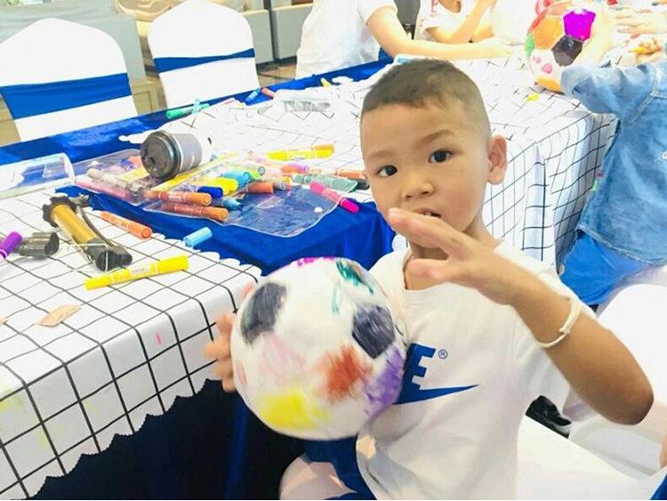 Customizable DIY Graffiti Football for Kids and Adults - Sizes 3, 4, 5