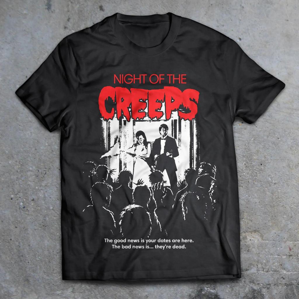 Night of The Creeps 1986 Cult Horror TShirt 80s Horror Shirt Monster Squad Creepshow Lost Boys Reanimator Return of The Living