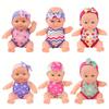Non-Toxic Doll Toys For Kids Birthday Gifts Children'S Dress Up Simulation Cute Silicone Baby Doll Accessories House Dolls For Children Toys