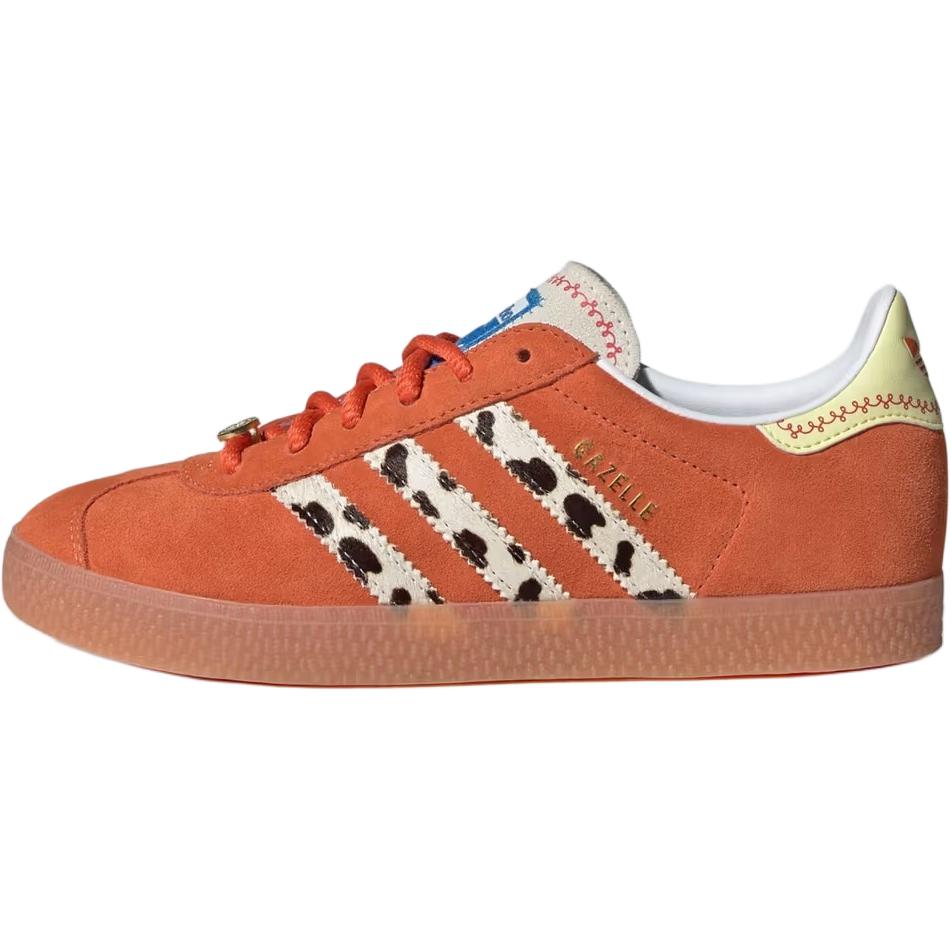 Toy Story x Adidas Gazelle J Jessie Kids Sneakers Orange Cloud-White Gum JI0073