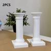 2pcs 3D Printed Column Book Stand Minimalist Decorative Bookends High Quality Desktop Holder for Book Collection Display