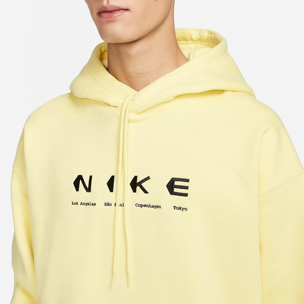 New Nike Sweatshirt Unisex Light Lemon DV9047-706