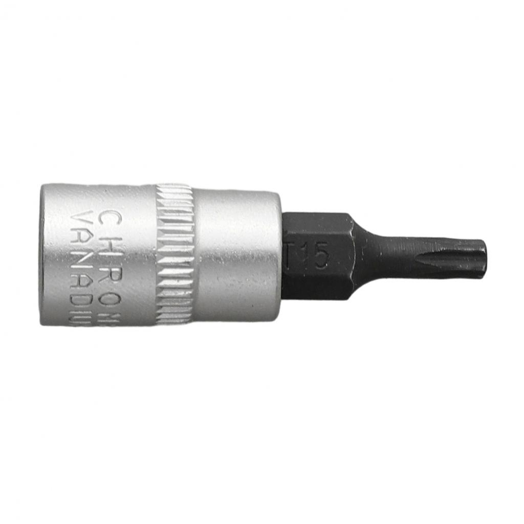 שקע ביט טורקס T8-T40 שקעי ביט טורקס 1/4 אינץ' שוק משושה 1 יחידות