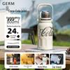 Gemin Coca-Cola 800ml Izolowany Bidon ze Słomką