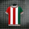 Summer Mexico Print T Shirt for Men Funny 3D Eagle Pattern Tees Football Sports Kids Fashion Print Casual Women Short Sleeve
