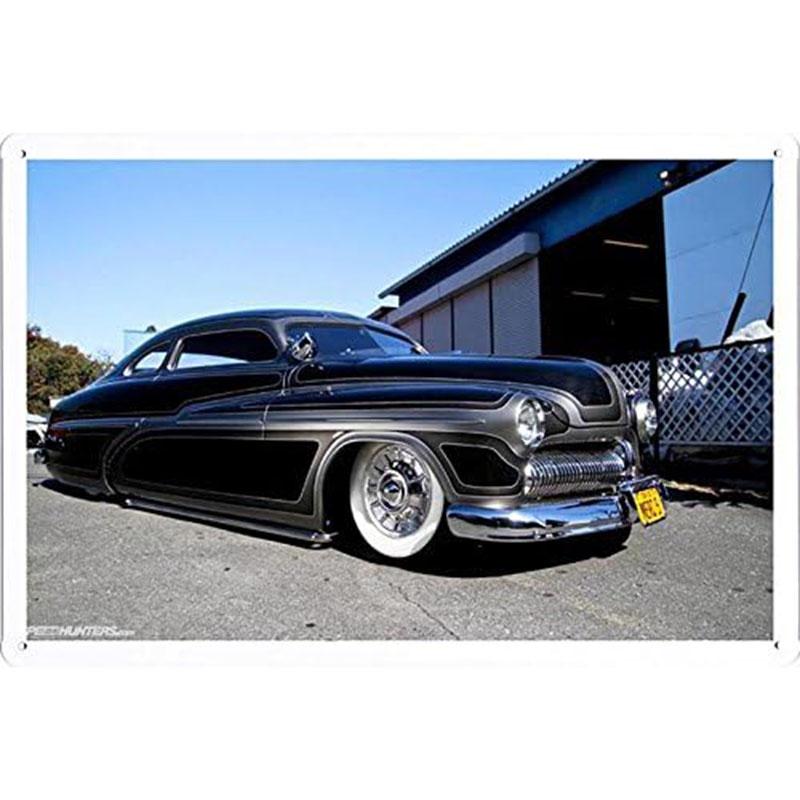 Vintage Automobile Car Vehicle Metal Tin Signs Posters Plate Wall Decor for Home Bars Garage Cafe Clubs Pub Retro Posters Plaque