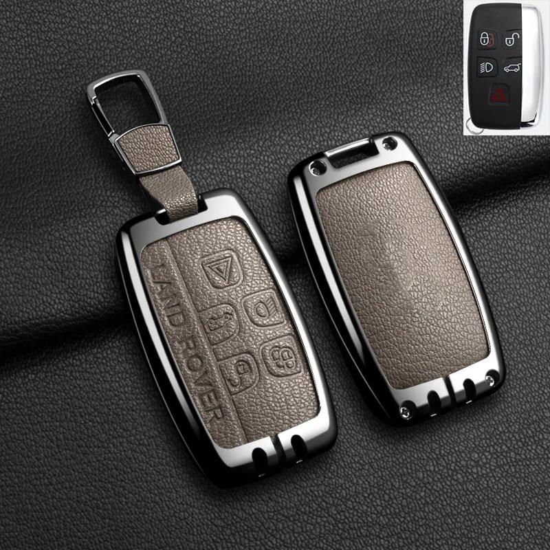 Interior Mouldings For Land Rover A9 Range Rover Sport Evoque Freelander 2 Discovery 3 4 5 EVOQUE Zinc Alloy Car Key Case Cover 