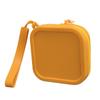 Multi-Purpose Soft Silicone Zipper Pouch Portable Mini Coin Purse With Wrist Strap Waterproof Earphone Lipstick Storage Bag